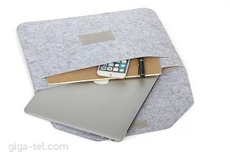 Tablet pouch case grey
