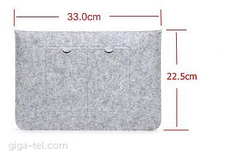Tablet pouch case black
