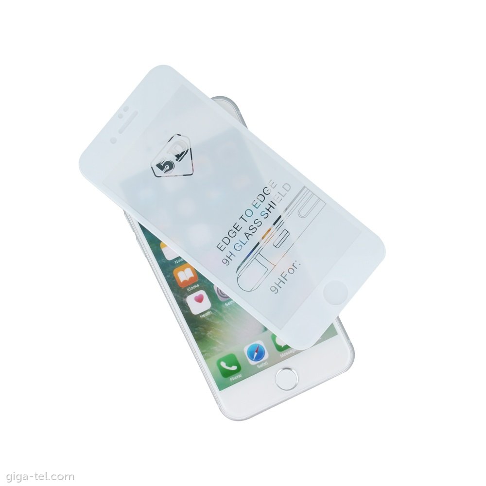 Iphone 6 Plus,6S Plus - 5D tempered glass white