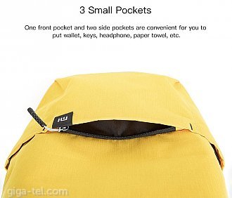 Xiaomi backpack yellow