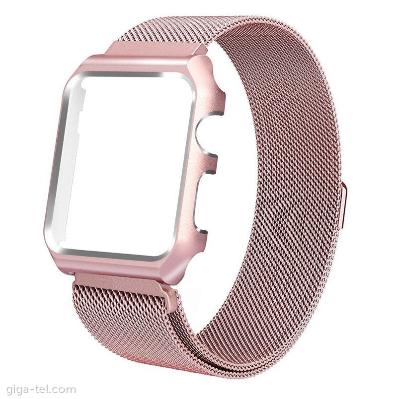 Apple Watch 44mm full magnetic strap rose