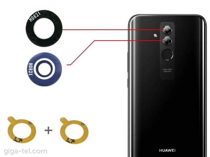 Huawei Mate 20 Lite cameras glass