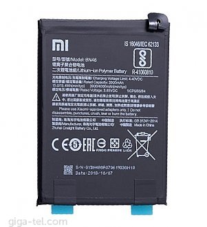 3900/4000mAh - Xiaomi Redmi Note 6 Pro (factory SDI)
