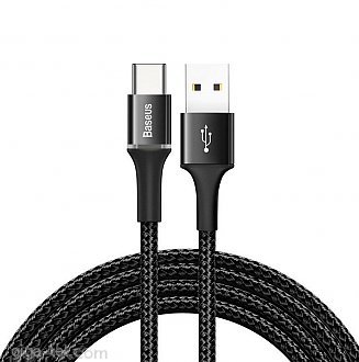 Baseus Halo data cable Type-C / 2m black