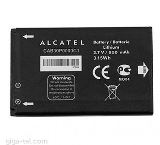 850mAh - Alcatel One Touch 802A, Alcatel One Touch 802Y, Alcatel One Touch 802, Alcatel One Touch 800A, Alcatel One Touch 800, Alcatel One Touch 808, Alcatel One Touch 808A, Alcatel VM800, Alcatel Tribe, Alcatel One Touch E207, Alcatel One Touch E206C, Alcatel One Touch 799A, Alcatel One Touch 799 Play, Alcatel OT-808, Alcatel OT-808A, Alcatel OT-800A, Alcatel OT-800, Alcatel OT-206, Alcatel OT-E206C, Alcatel OT-E207, Alcatel One Touch 799 Chrome, Alcatel One Touch 799 Carbon, Alcatel One Touch 206, Alcatel OT-E800, Alcatel Gyari