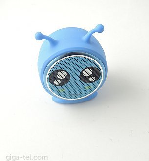 TWS Kids Mini bluetooth magentic speaker blue
