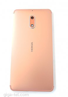 Nokia 6 battery cover copper