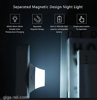 Xiaomi Yeelight wireless charger+light