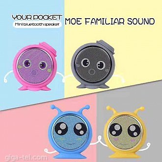 TWS Kids Mini bluetooth magentic speaker grey
