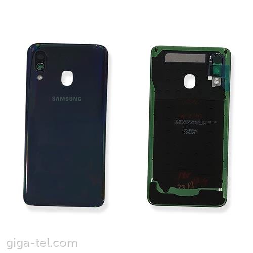 Samsung A405F battery cover black