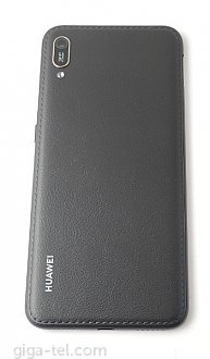 Huawei Y6 2019 battery cover black leather
