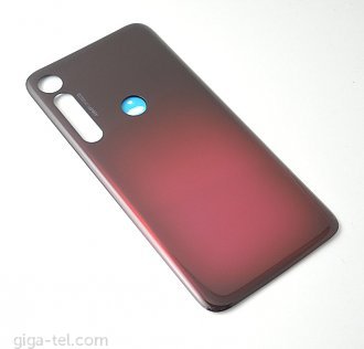 Motorola G8 Plus battery cover red