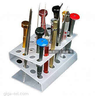 24 hole storage box for screwdrivers