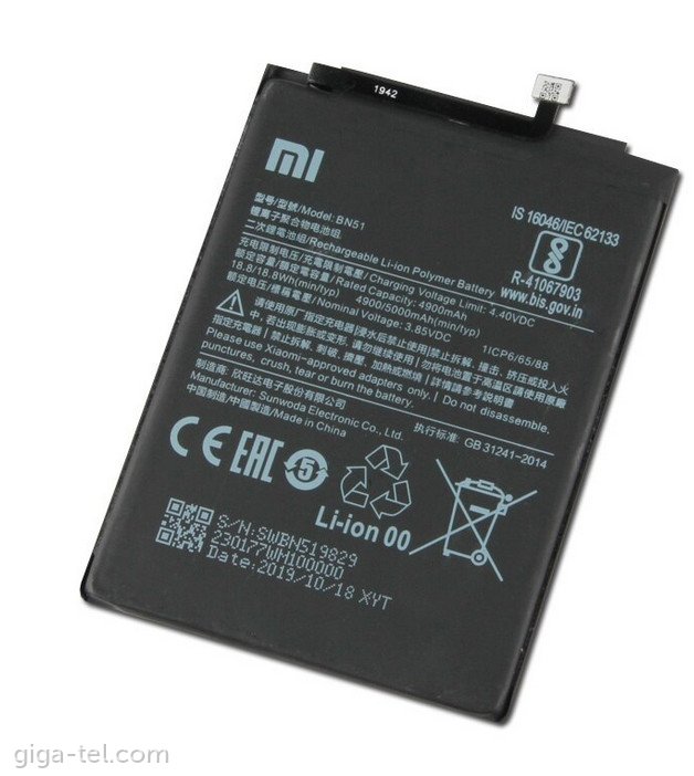 Xiaomi BN51 battery OEM