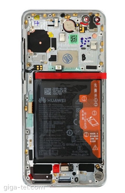 Huawei P40 full LCD+battery white