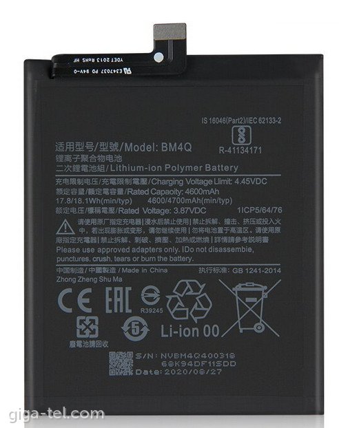 Xiaomi BM4Q battery OEM