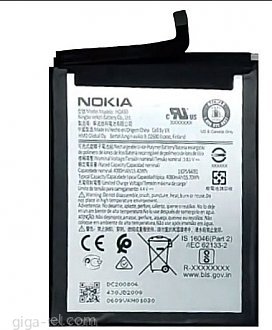 4080mAh - Nokia 3.4, TA-1288, TA-1283, TA-1285