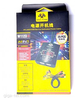 Oss W112D+ android power cables 25pcs