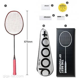 Xiaomi Doot Neo 70 carbon Badminton racket pink