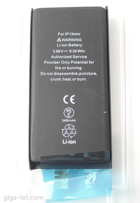 iPhone 13 mini battery cell without flex - HIGH CAPACITY