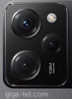 Xiaomi Poco X5 Pro camera frame+lens black