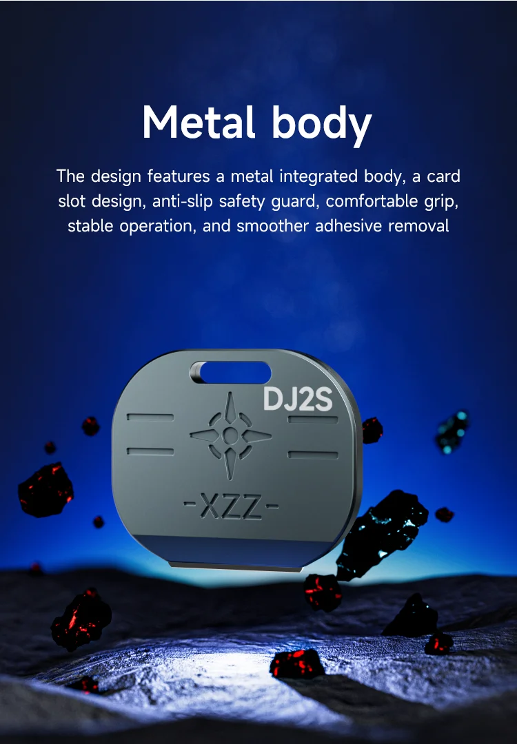 XZZ DJ2S dual blade sreen dissasembly