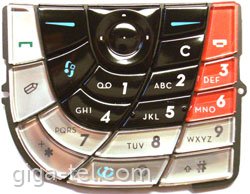 Nokia 7610 Keypad  red