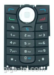 Nokia N90 Keypad  pearl/black