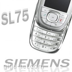 BenqSiemens SL75 Keypad silver