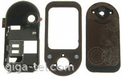 Nokia 7373 middlecover bronz 3pcs