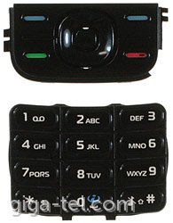 Nokia 5200,5300 keypad black