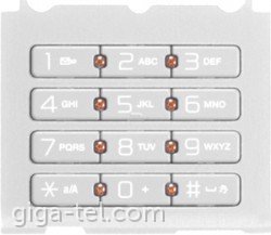 Sony Ericsson W580i keypad white