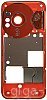 Sony Ericsson W610i middle cover orange