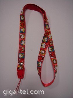 Straps red K6