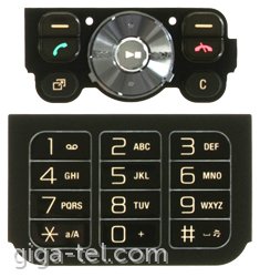 Sony Ericsson W910i keypad bronze