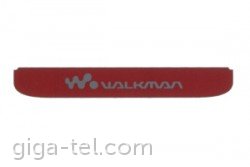 Sony Ericsson W910i logo cover red