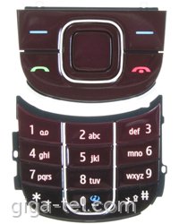 Nokia 3600s keypad wine