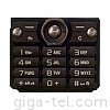 Sony Ericsson G700 keypad brown