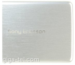 Sony Ericsson T303 battery cover silver