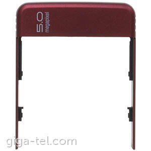 Sony Ericsson C902 camera cover red