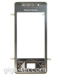 Sony Ericsson Xperia X1 front cover black