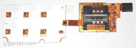 Sony Ericsson T303 ui board + SIM reader