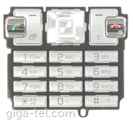 Sony Ericsson T700 keypad silver