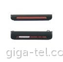 Sony Ericsson W595 cap cover set black ruby