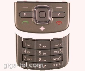 Nokia 6710n keypad set brown