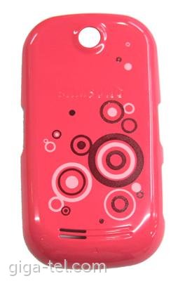 Samsung S3650 battery cover pink 2