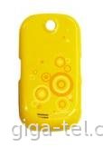 Samsung S3650 battery cover yellow 2