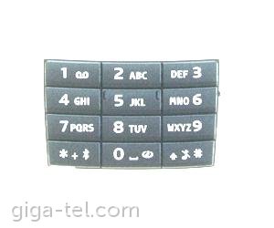 Nokia E66 keypad numeric grey