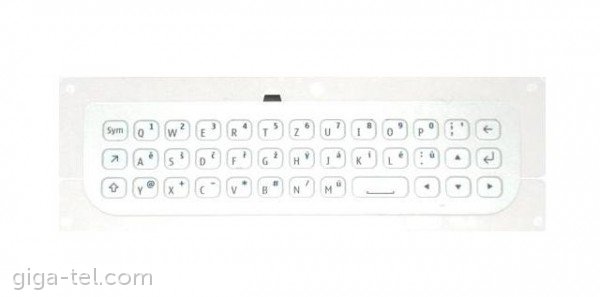 Nokia N97 mini keypad white CZ