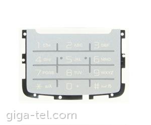 Sony Ericsson T303 numeric keypad silver